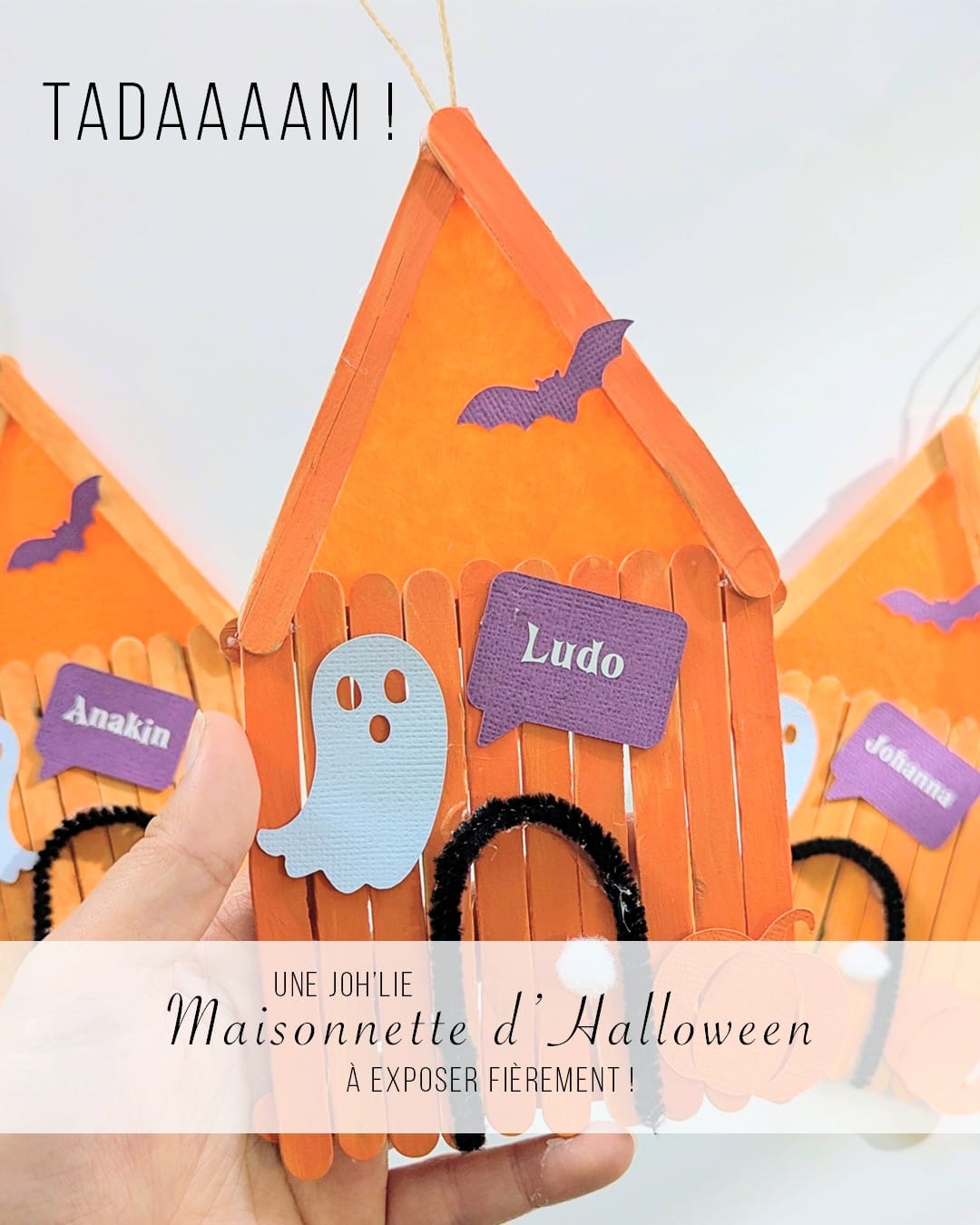 Les Petites Mains - Kit Créatif Maisonnette d'Halloween 🎃