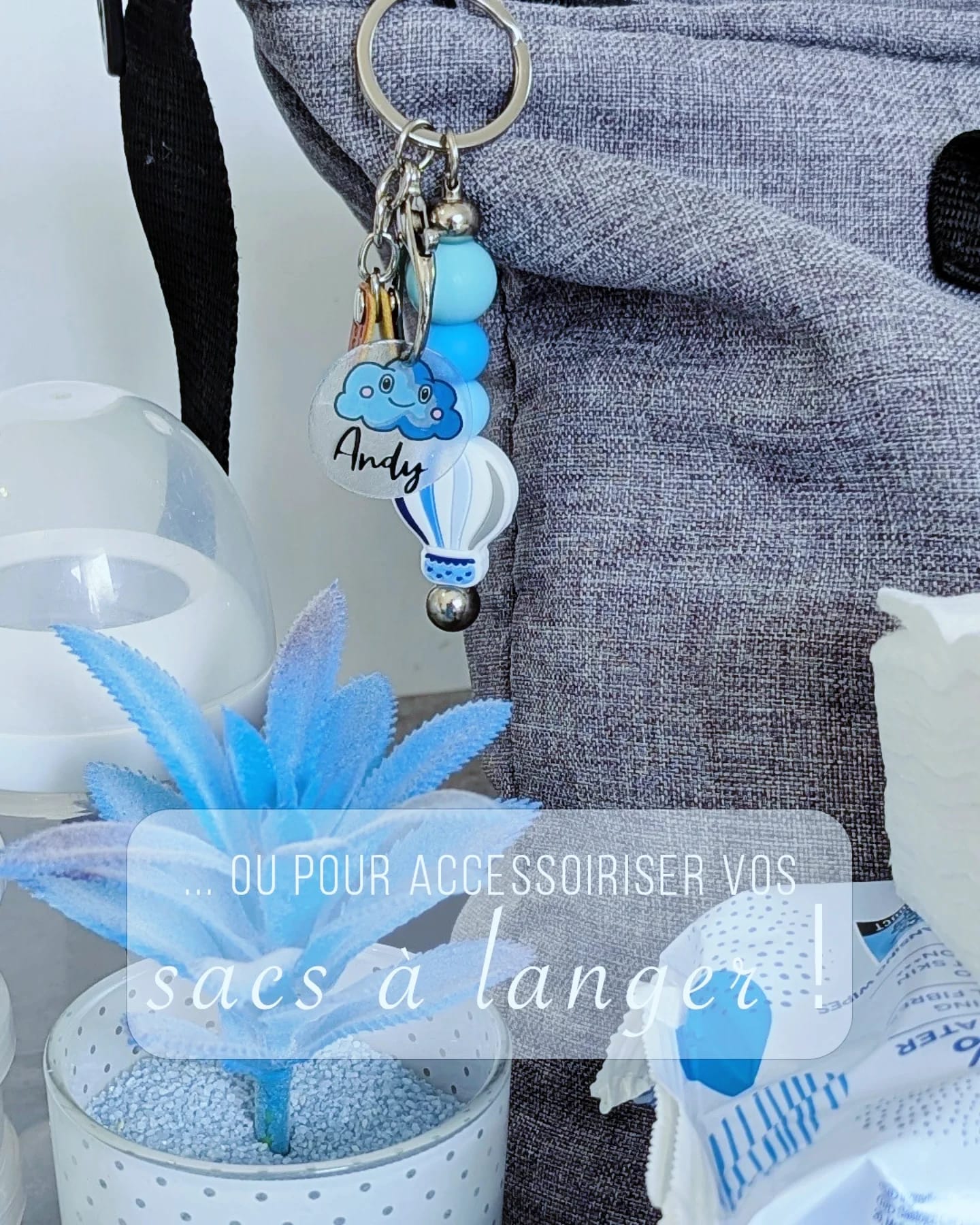 Porte-clés personnalisés - Les Petits Trésors ✨