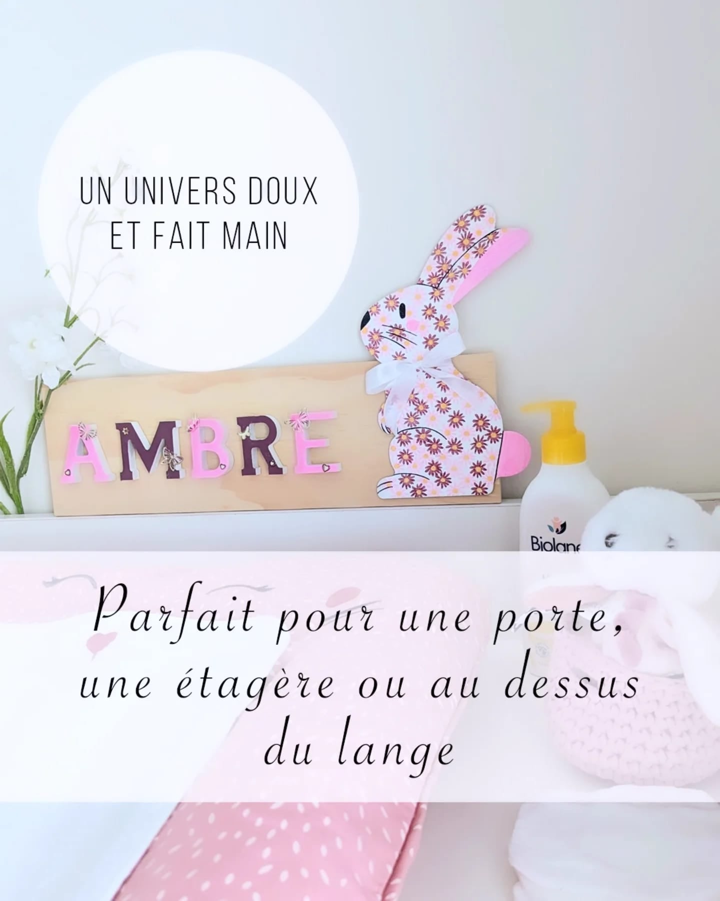 Prénoms en bois personnalisés - Les Accroches-Rêves 🌙