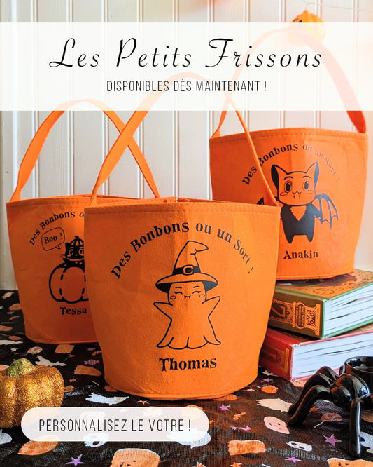 Les Petits Frissons – Paniers d’Halloween personnalisés 👻