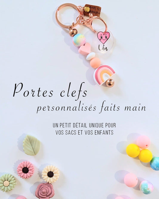 Porte-clés personnalisés - Les Petits Trésors